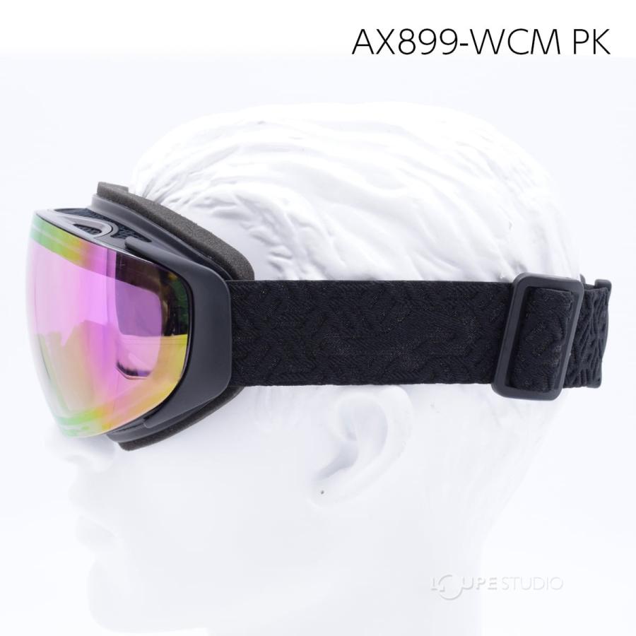 スノーゴーグル 眼鏡対応 ミラー スキー スノーボード AX899-WCM