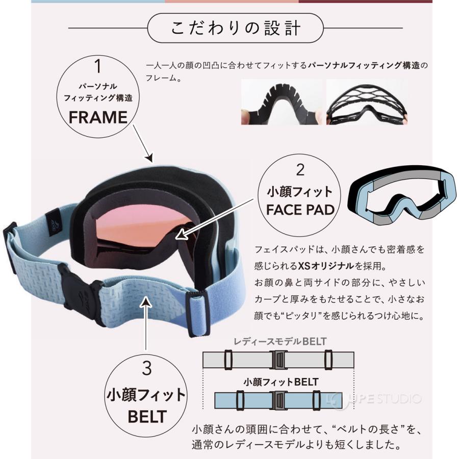 【未使用】AXE 超広角ワイドレンズ スキー、スノーボードゴーグル d65e9bf869aff1651ee7fb65dc8115
