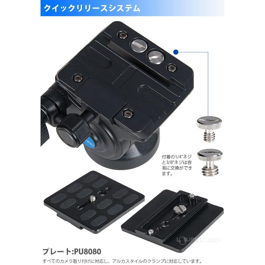 S4P プロ用 ビデオ雲台 Sシリーズ BENRO ベンロ 雲台 撮影 カメラアクセサリー カメラ ビデオ用品