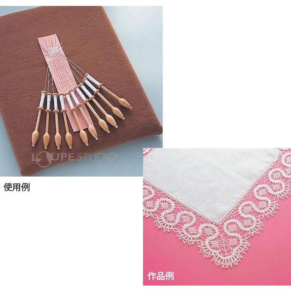 ボビンレース用 ボビン ベルギータイプ 57812 クロバー 手芸用品
