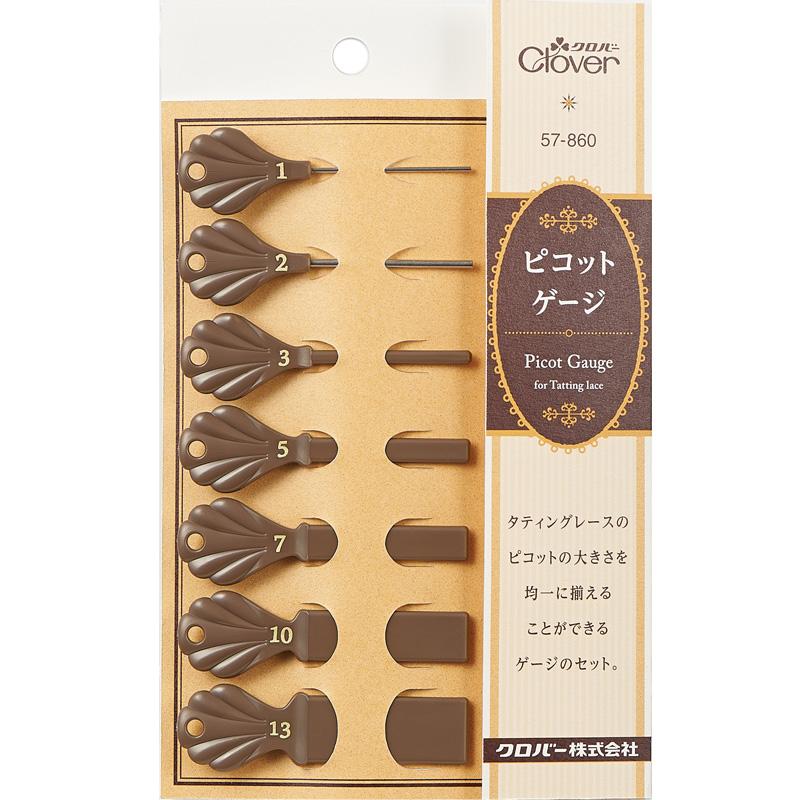 ピコットゲージ 57860 Clover クロバー ソーイング用品 手芸