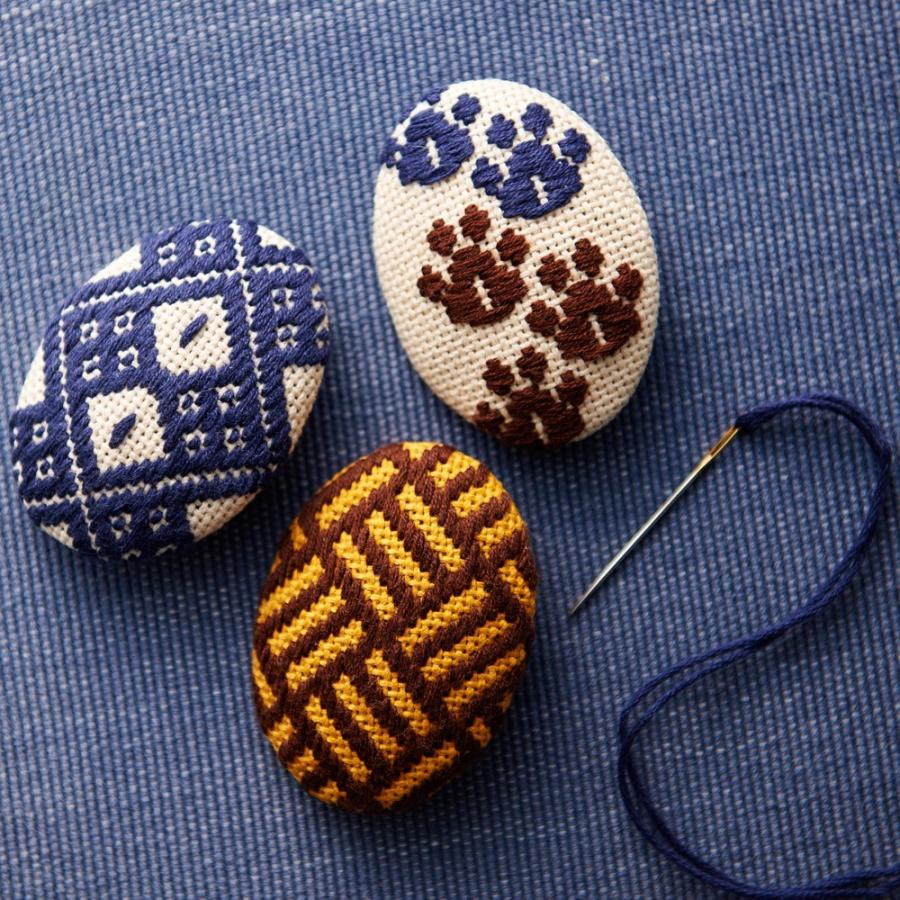 手芸キット 初心者 ハンドメイド 手作りキット 簡単 今日からはじめる 大人の こぎん刺し 猫のもどこの ブローチ 刺しゅう Clover クロバー Clv 1554 ルーペスタジオ 通販 Yahoo ショッピング