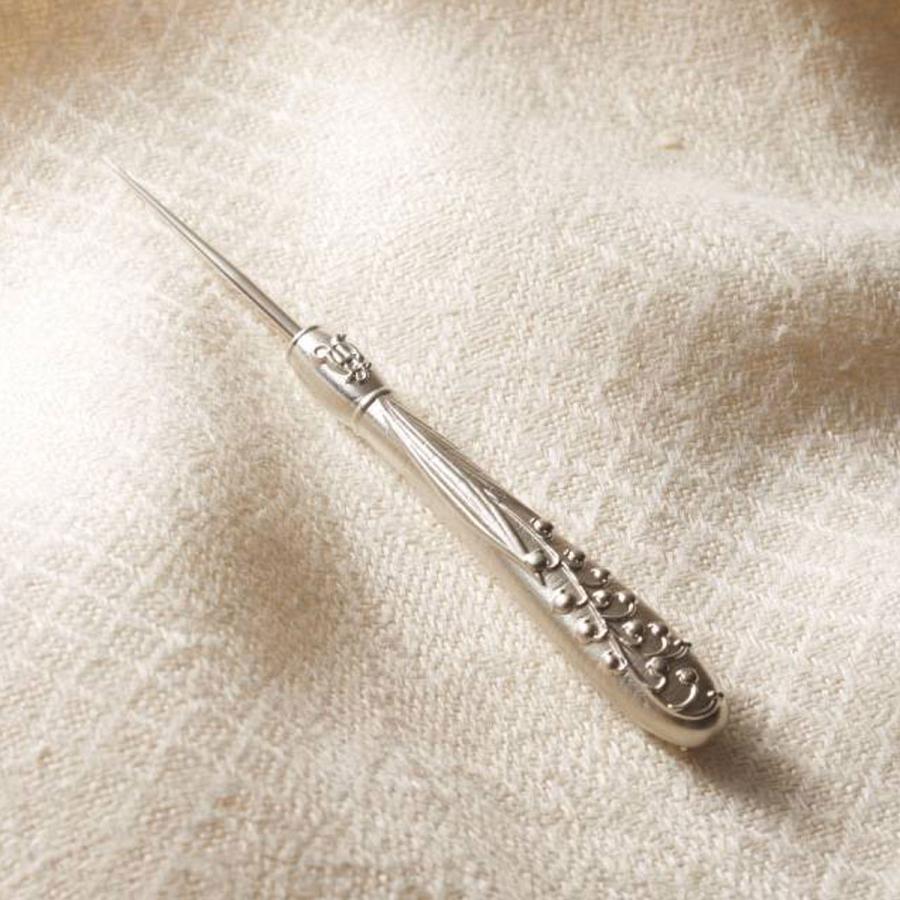 ポルトボヌール すずらん 細目打 細目打ち 錫製 スズ 裁縫道具 手芸