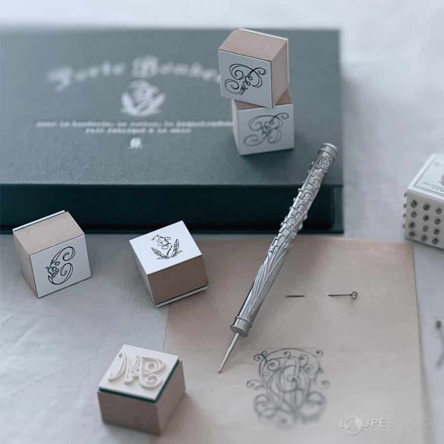 ポルトボヌール すずらん スタンプセット クロバー 刺しゅう 図案 刺繍