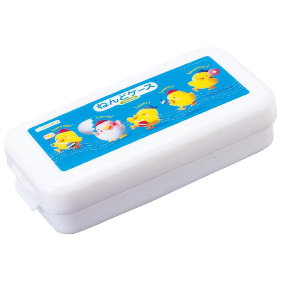 粘土ケース 絵付 ねんど 1kg用 子供 工作 幼稚園 小学生 文具 学用品