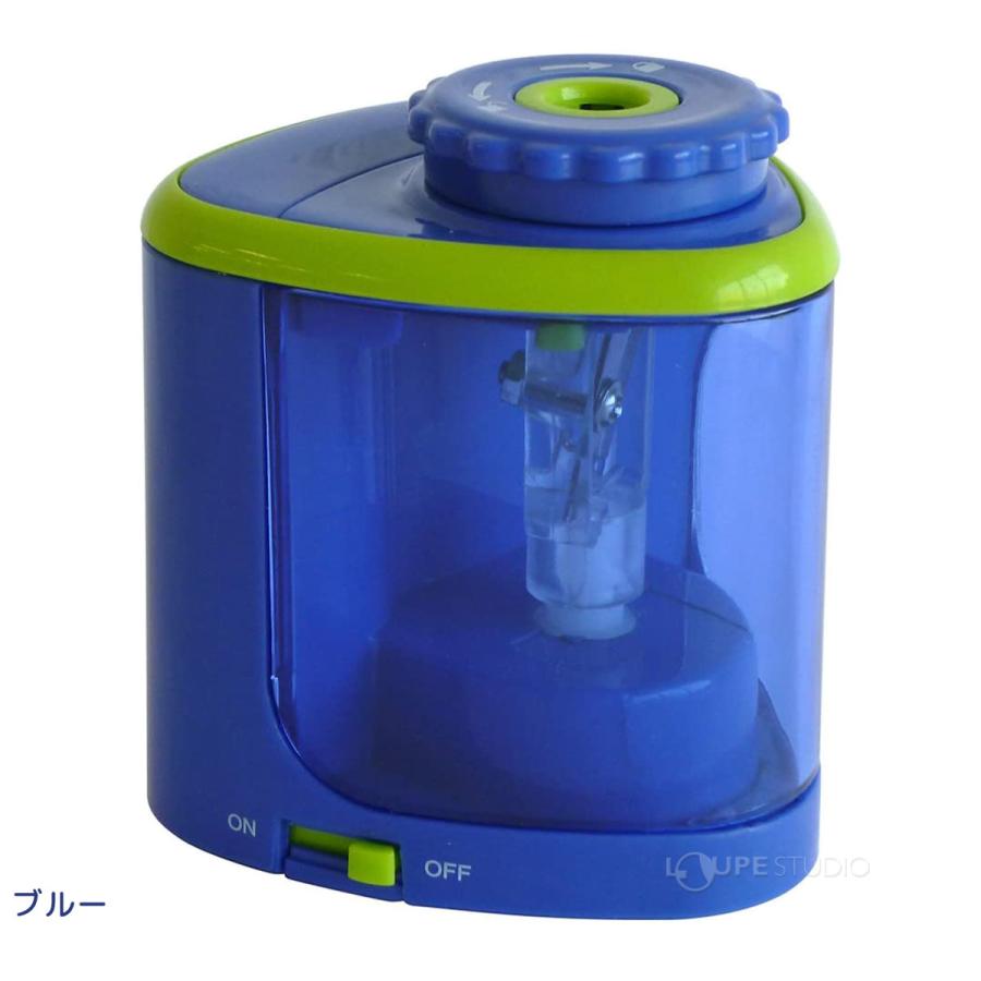鉛筆削り 手動 電動 電池 2wayタイプシャープナー 携帯 小型 ミニ デビカ Dbk 06 ルーペスタジオ 通販 Yahoo ショッピング