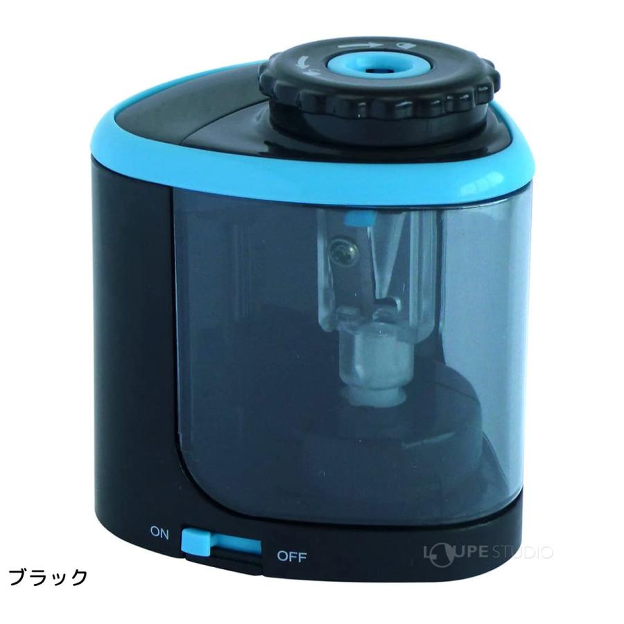 鉛筆削り 手動 電動 電池 2wayタイプシャープナー 携帯 小型 ミニ デビカ Dbk 06 ルーペスタジオ 通販 Yahoo ショッピング