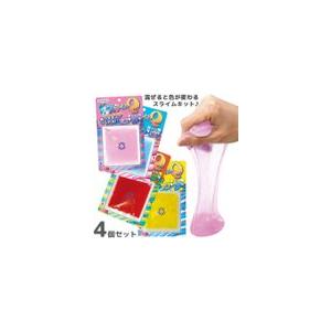 スライム スライミーq 4個セット キット 材料 工作 図工 自由研究 制作 小学校 手作り おもちゃ 実験キット 科学 小学生 室内 遊び Dbk 02 ルーペスタジオ 通販 Yahoo ショッピング