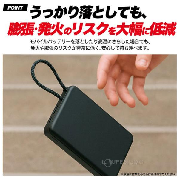 モバイルバッテリー 大容量 タイプc PSE認証済 10000mAh PD充電対応