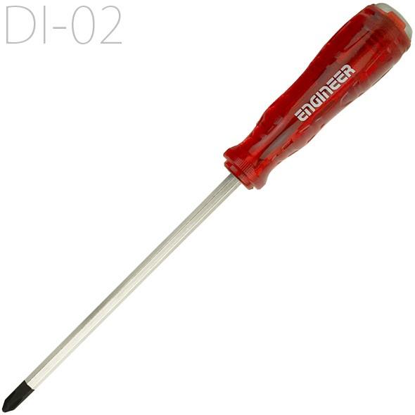 強力貫通ドライバー Di 02 エンジニア プラス おすすめ ドライバー 工具 Diy 日用大工 Eng 1016 ルーペスタジオ 通販 Yahoo ショッピング