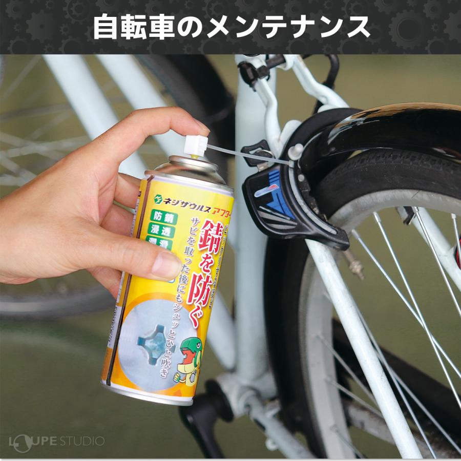 ネジザウルスアフターリキッド さび止めスプレー 錆止め スプレータイプ サビ止め 潤滑剤 防錆 錆防止 コーティング 車 自転車 バイク 配管部品 錆 Eng 1079 ルーペスタジオ 通販 Yahoo ショッピング