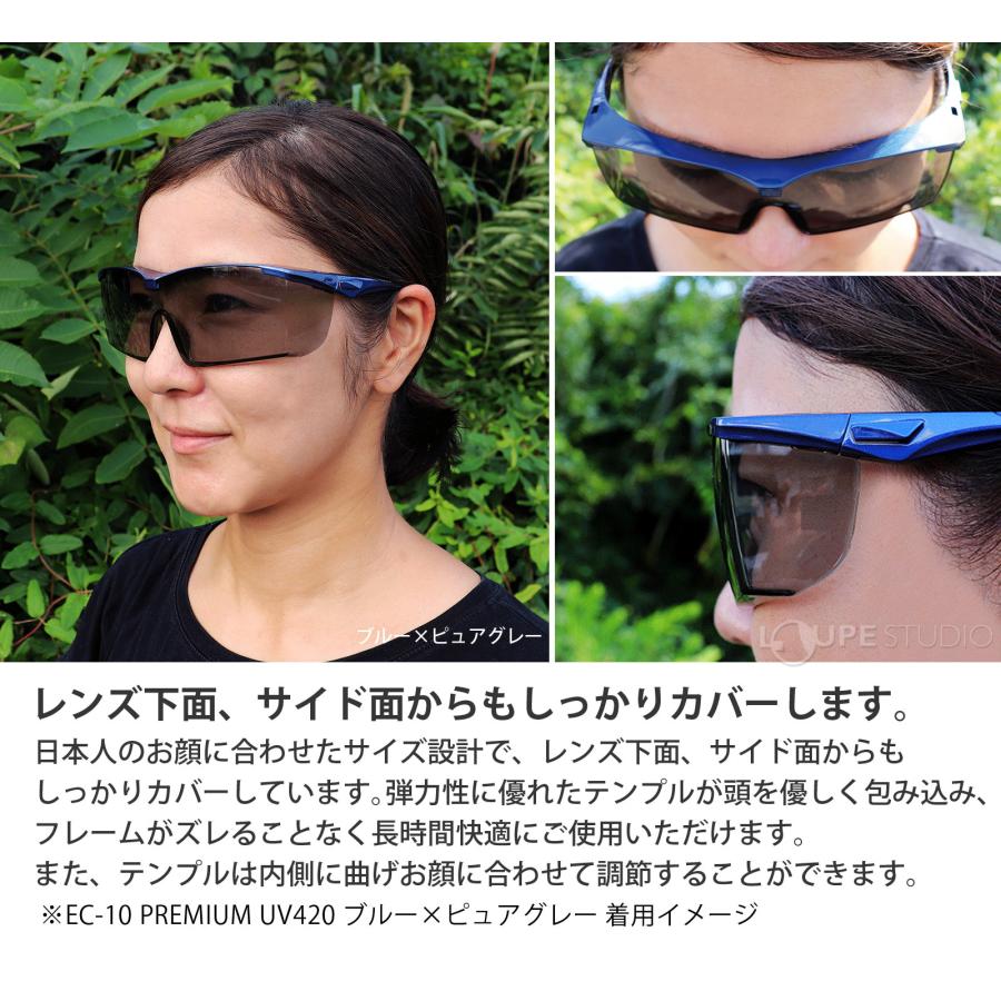 オーバーグラス サングラス メガネの上から アイケアグラス プレミアム