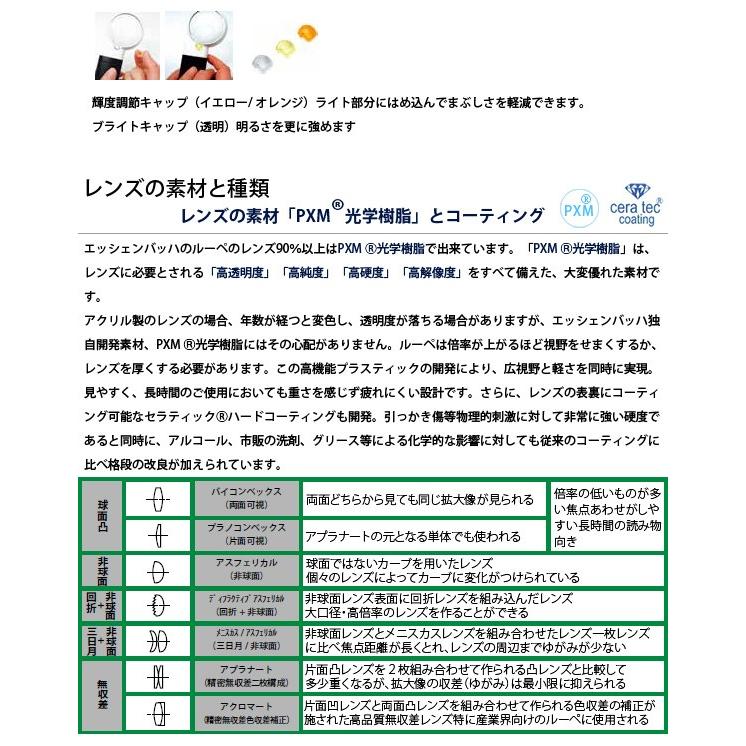 LEDワイドライトルーペ 6倍 LEDライト付 手持ちルーペ エッシェンバッハ ルーペ led ライト付 高倍率 拡大鏡 検査 敬老 プレゼント 虫眼_2