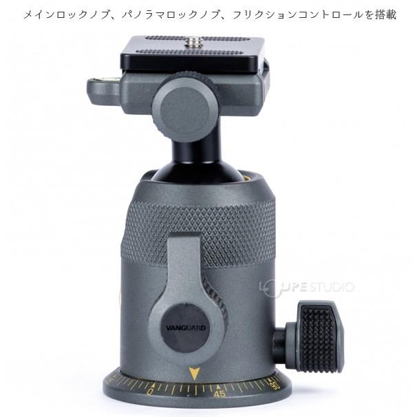 自由雲台 クイックシュー 一眼レフ 小型 三脚 おすすめ バンガード ALTA BH-250の画像