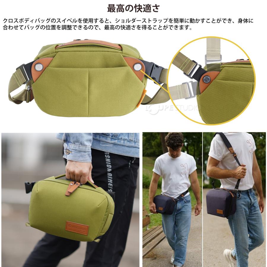 関税込☆【 】クロスボディバッグ カメラバッグ カメラバッグ クロスボディバッグ ポーチ ショルダー 一眼レフ