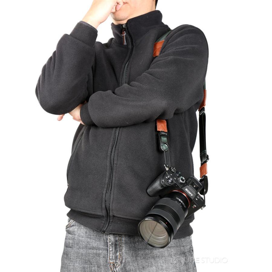 ネックストラップ カメラ 双眼鏡 デジカメ 一眼レフ 単眼鏡 持ち運び