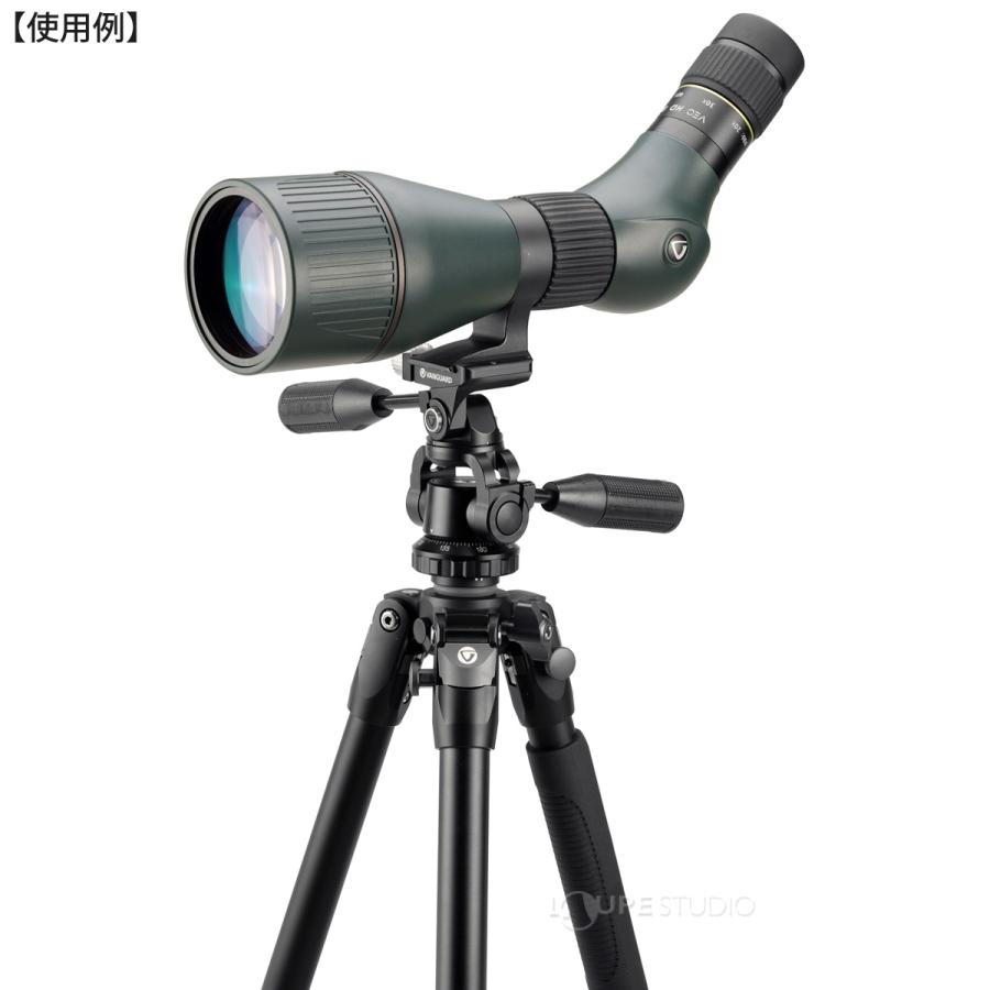 カメラ 双眼鏡 単眼鏡 三脚 固定 取り付け 3WAY雲台 アルカスイス互換