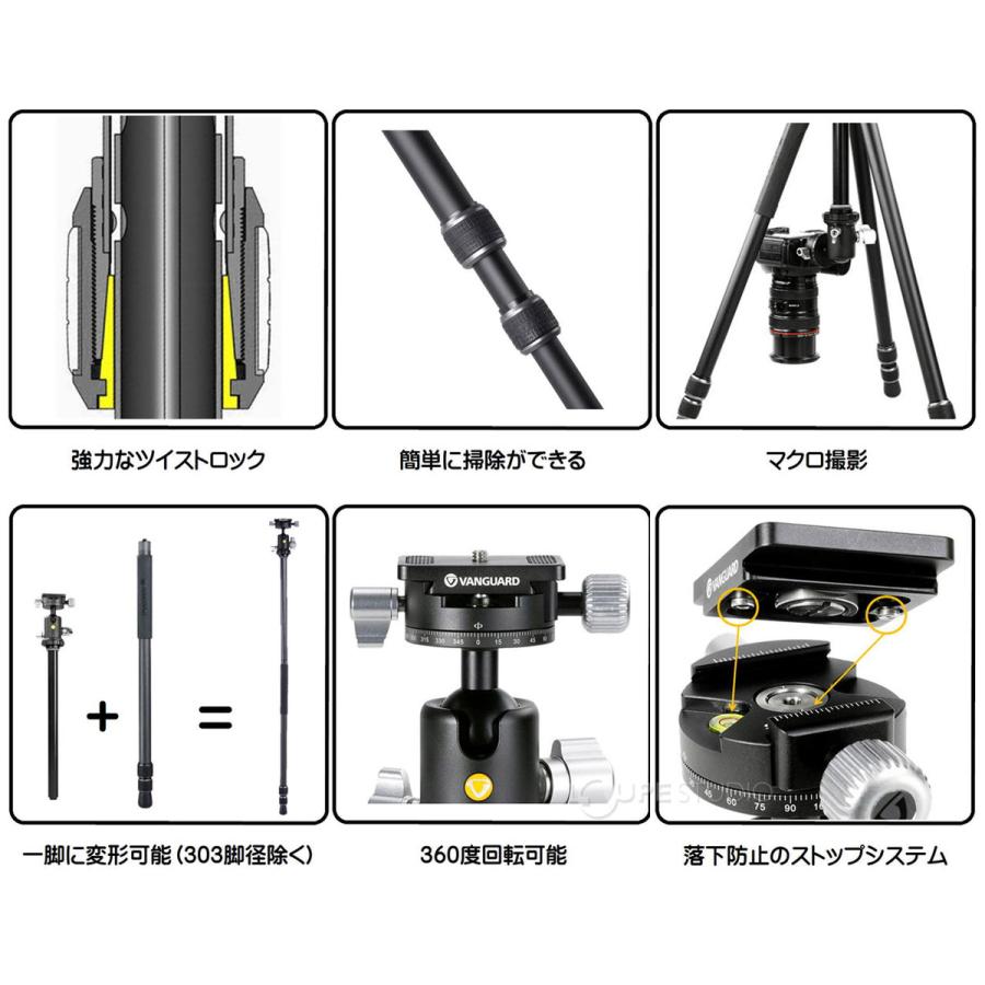 三脚 カメラ 双眼鏡 単眼鏡 固定 取り付け プロフェッショナル 30 脚径