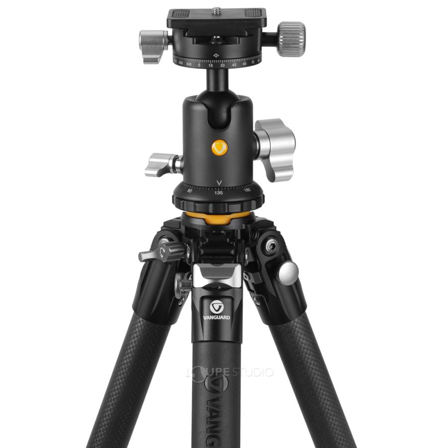 三脚 一眼レフ ミラーレス VEO 5 264CB160S 自由雲台VEO BH-160S付属 フルサイズ 26脚径 コンパクト収納 バンガード VAの画像