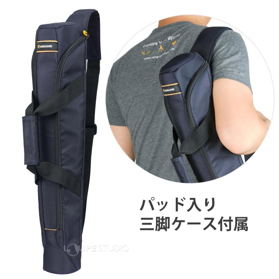 三脚 一眼レフ ミラーレス ALTA PRO 3VL 264CT 26脚径三脚 雲台なしモデル プロ仕様のビデオ三脚 バンガード VANGUARDの画像