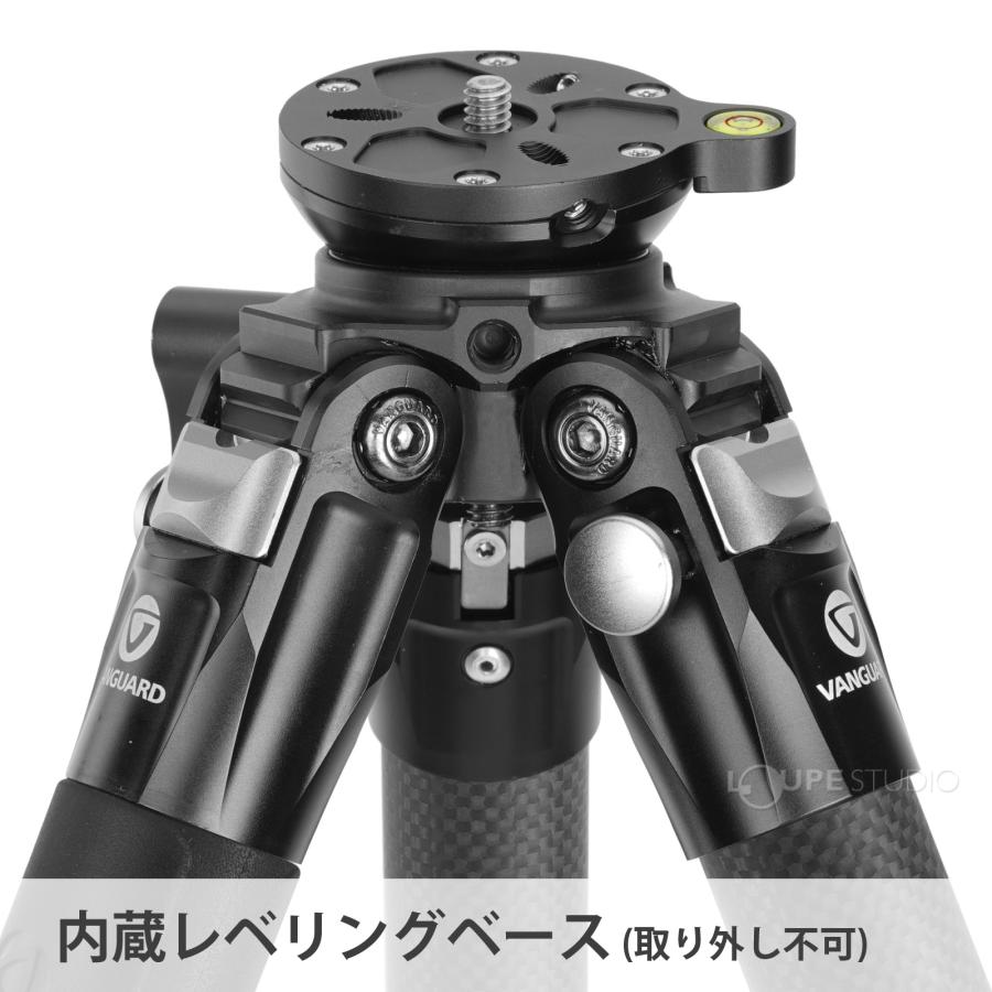三脚 一眼レフ ミラーレス ALTA PRO 3VL 264CT 26脚径三脚 雲台なしモデル プロ仕様のビデオ三脚 バンガード VANGUARDの画像