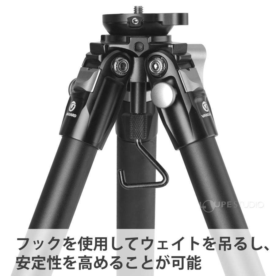 三脚 一眼レフ ミラーレス ALTA PRO 3VL 264AV14 26脚径三脚 ビデオ雲台VEO PV-14付属 カウンターバランス プロ仕様のビの画像