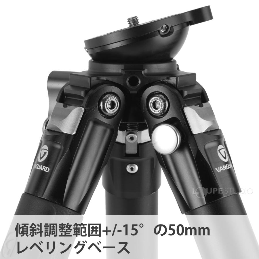 三脚 一眼レフ ミラーレス ALTA PRO 3VL 264AV14 26脚径三脚 ビデオ雲台VEO PV-14付属 カウンターバランス プロ仕様のビの画像