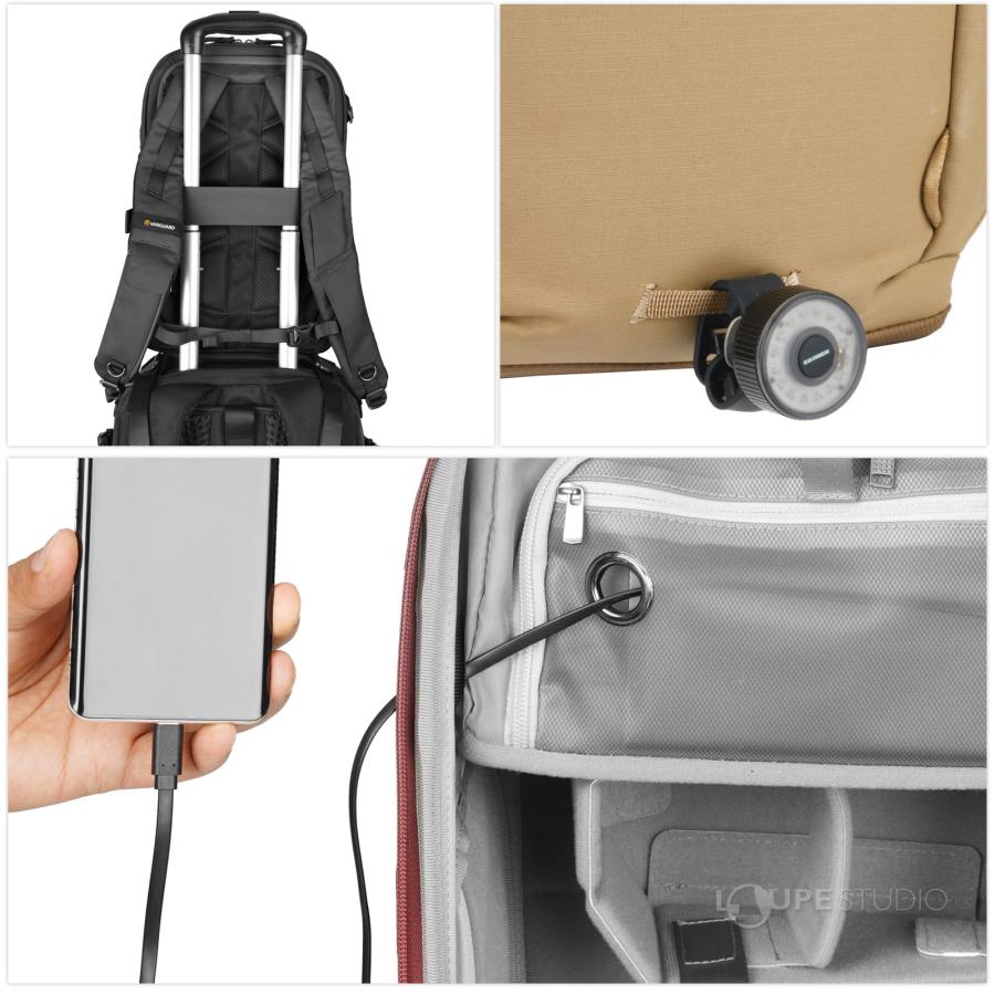 バンガード カメラバッグ VEO METRO 約20L バックパック トップ・サイド・バックの3方向アクセス 一眼レフ ミラーレス ノートPC タブレ_15