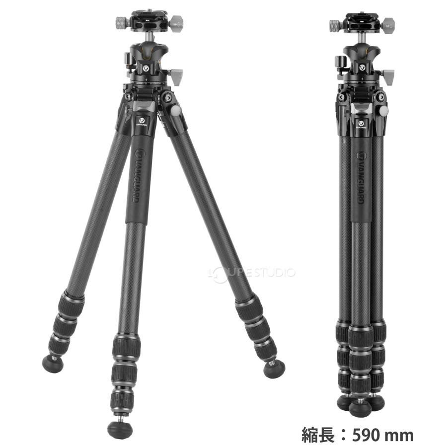 三脚 一眼レフ ミラーレス ALTA PRO 3X 264CLBPS 26脚径カーボン三脚 自由雲台LBP-50S付属 耐荷重20KG 軽量雲台 センの画像