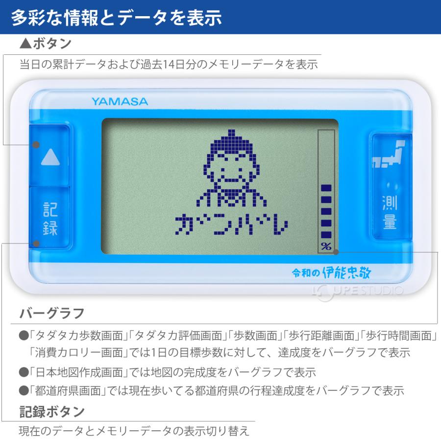 山佐時計計器 万歩計 ゲーム 歩数計 小型 ヤマサ ダイエット 令和の