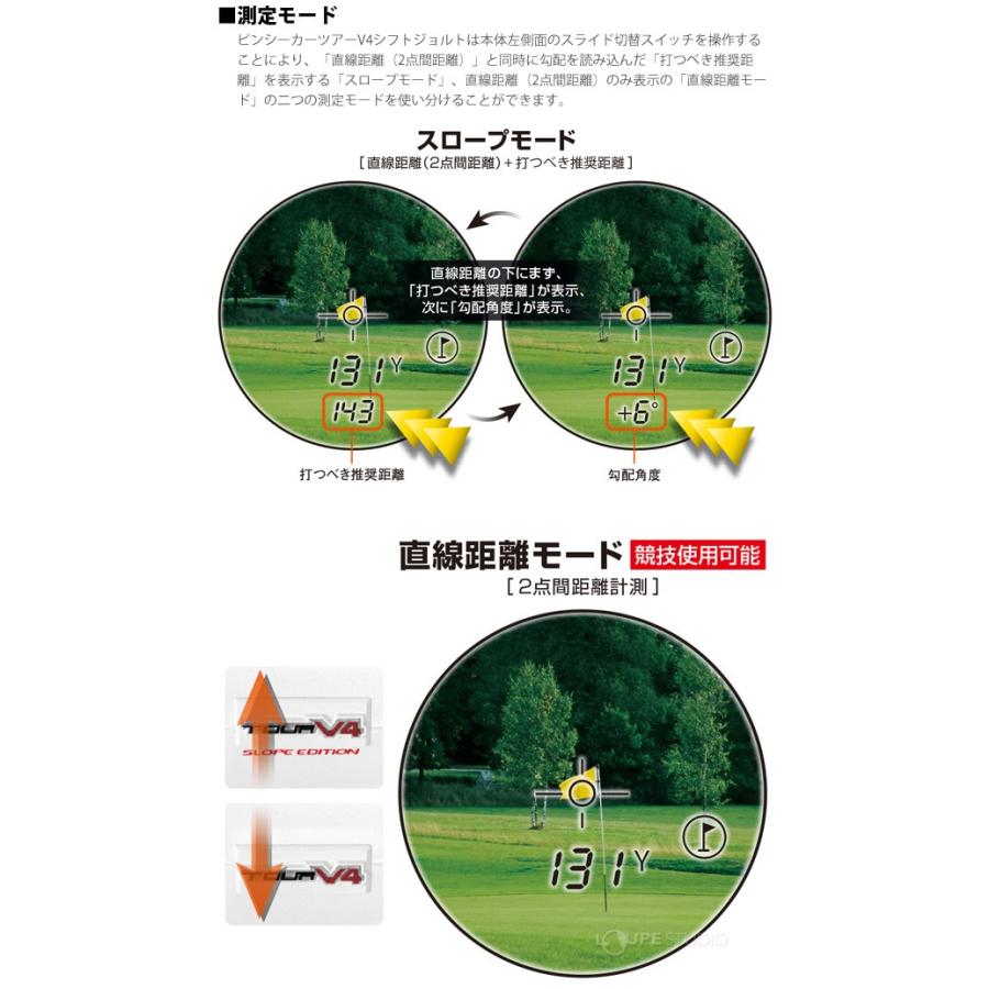 Bushnell ブッシュネル ゴルフ ピンシーカーツアーV4シフトジョルト 