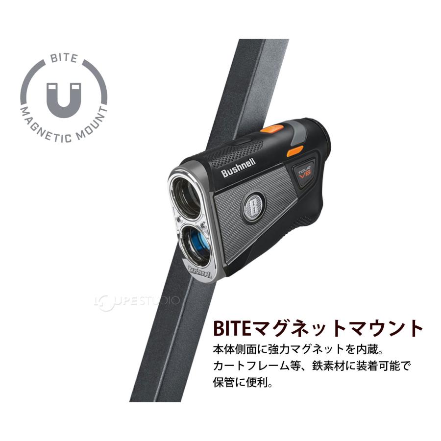 ブッシュネル ピンシーカー ツアー V6 ジョルト ゴルフ用レーザー距離