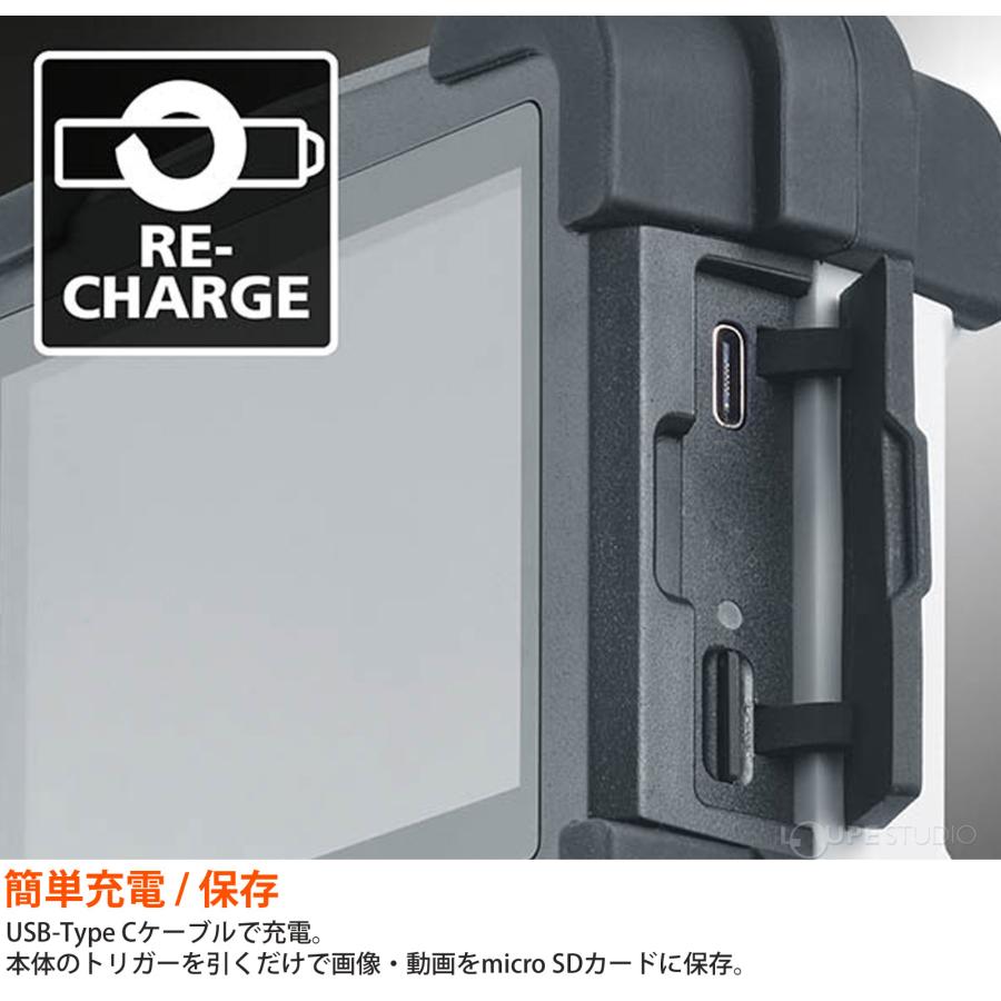 先端可動式 工業用内視鏡 ビデオインスペクター 3DM 直径6mm 長さ1m 防水 耐油 カメラ ファイバースコープ_3
