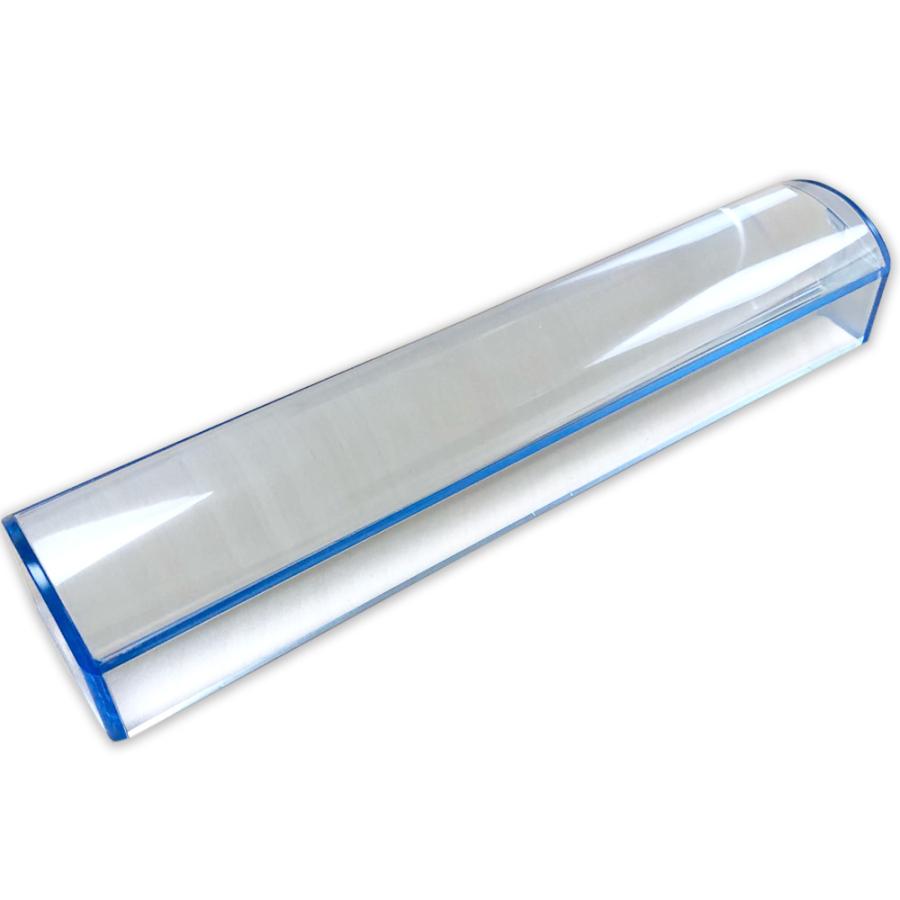 バールーペ 3倍 21cm アクリル 携帯 おしゃれ 虫眼鏡 拡大鏡 辞書 読書