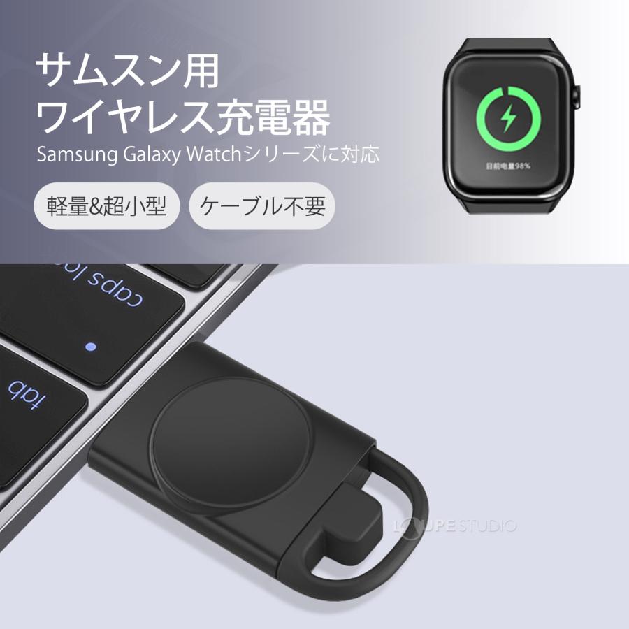 Samsung ワイヤレス充電器 サムスン 充電器 黒 コンパクト タイプc 充電アダプター ワイヤレス