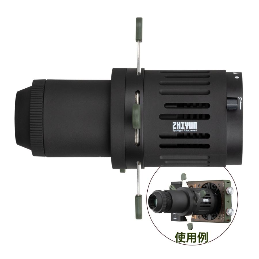 映像 照明 撮影 動画 スヌート ZHIYUN ZY LEDライトアクセサリー ZY
