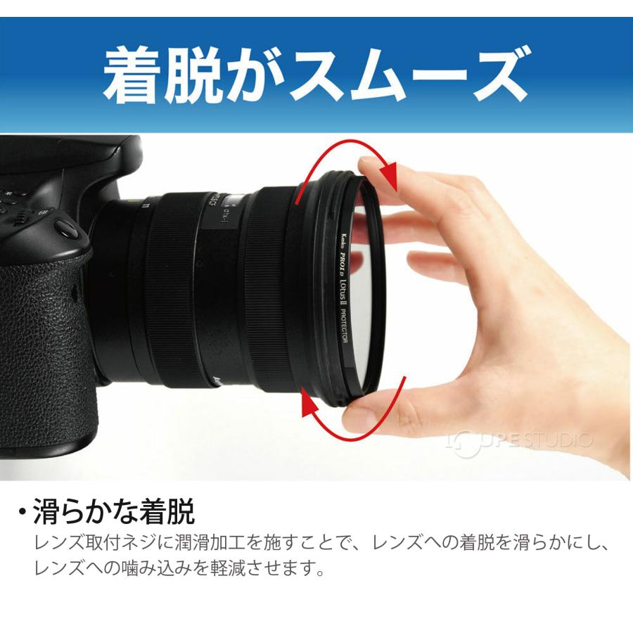 レンズ 保護フィルター 72mm径 面反射0.2％ ロータス2 プロテクター