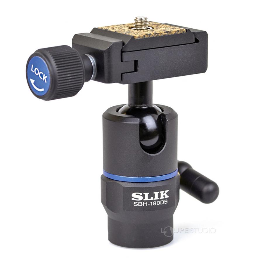 自由雲台 SBH-180DS SLIK スリック ビデオカメラ ビデオ カメラ 三脚 カメラアクセサリー おすすめ 撮影の画像
