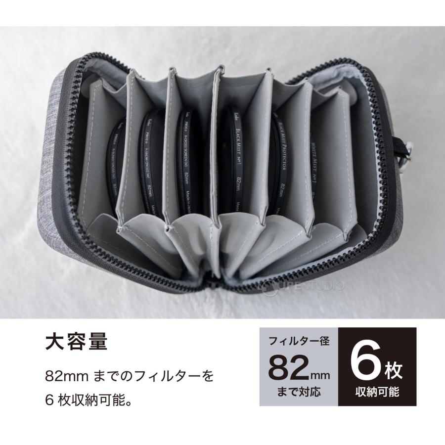 カメラ レンズフィルター ケース 撮影 屋外 携帯 持ち運び 収納 保護