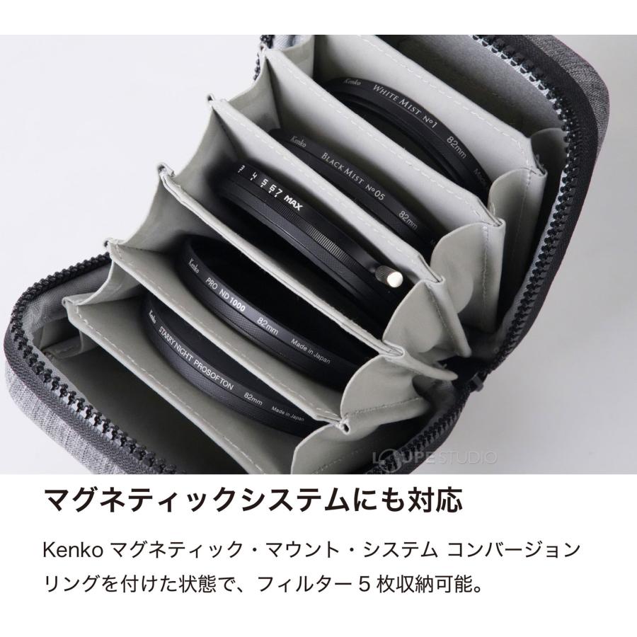 ご確認 カメラ レンズフィルター ケース 撮影 屋外 携帯 持ち運び 収納 保護