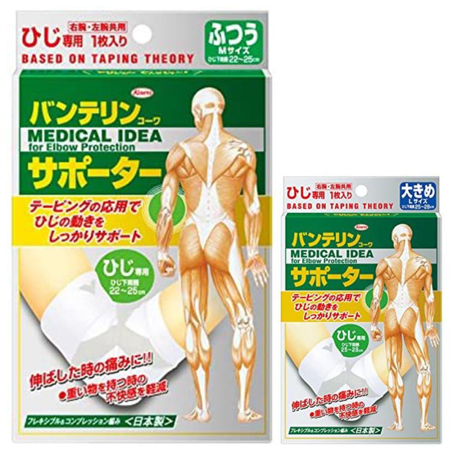 バンテリン サポーター ひじ用 ホワイト 1枚入り スポーツ M L 肘サポーター 肘あて 肘当て 左右兼用 おすすめ 予防 コーワ Kws D150 ルーペスタジオ 通販 Yahoo ショッピング