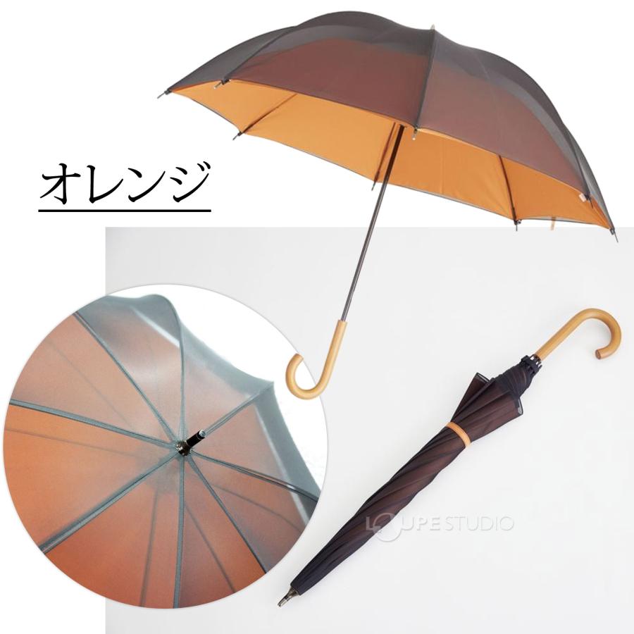 サイレントアンブレラ 60cm 高密度織 降雨騒音低減 雨晴兼用 傘 日本製