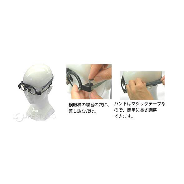 検眼枠 トライアルフレーム 試験枠 用バンド 眼科 眼鏡屋 視力検査 目