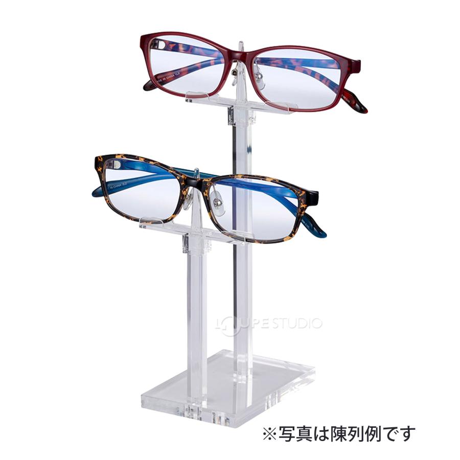 眼鏡スタンド メガネスタンド ディスプレイ シンプル スリム 透明