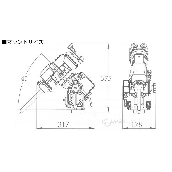 スカイウォッチャー AZ-EQ5GT 天体望遠鏡 自動導入 赤道儀 経緯台 デュアルエンコーダー ステンレススチール三脚｜loupe｜05