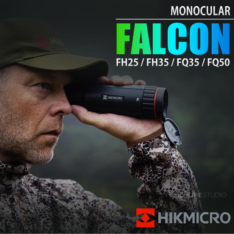 サーマル 暗視スコープ 単眼スコープ ハイクマイクロ・ファルコン FQ35 