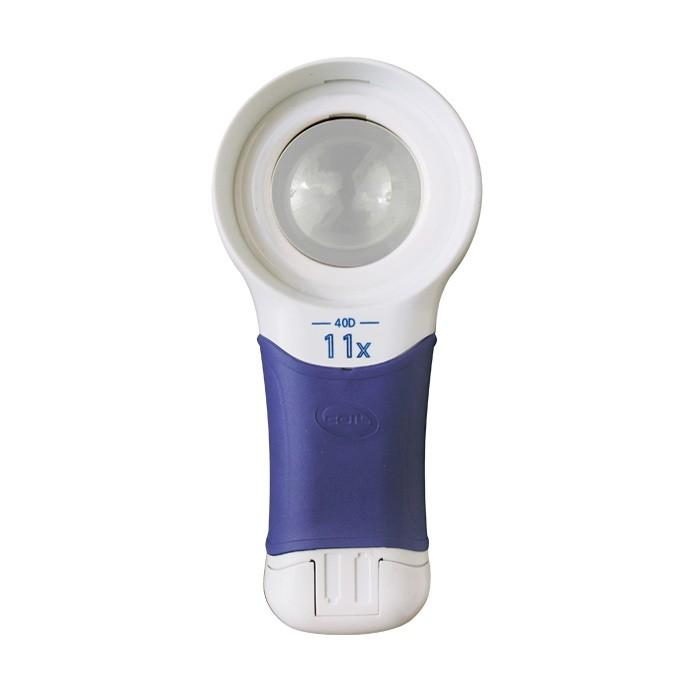 ルーペ Ledライト付き 携帯 高倍率 おすすめ 虫眼鏡 拡大鏡 弱視 11倍 40mm 検査 検品 ロービジョン オートタッチ マックス At Ma Simon 018 ルーペスタジオ 通販 Yahoo ショッピング