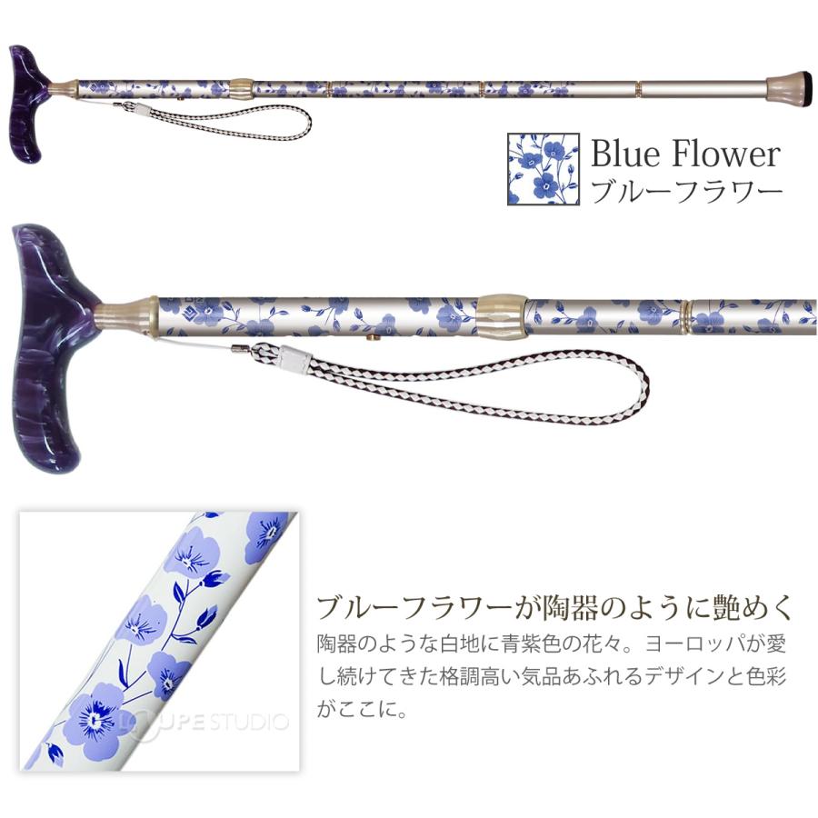 折りたたみ ステッキ グランドカイノス・ドンナ ウォーキング 杖