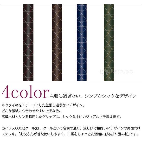 杖 折りたたみ 歩行ステッキ 「KAINOS」シリーズ カイノスCOOL クール