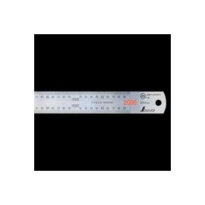 直尺 ステン 2m 赤数字入 JIS 14060 ステンレス スケール 定規 シンワ